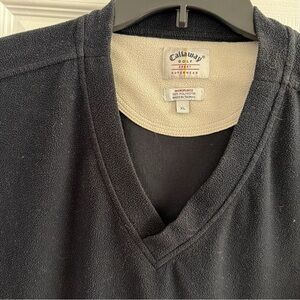 Callaway Men's Dark Gray V-Neck Sweater